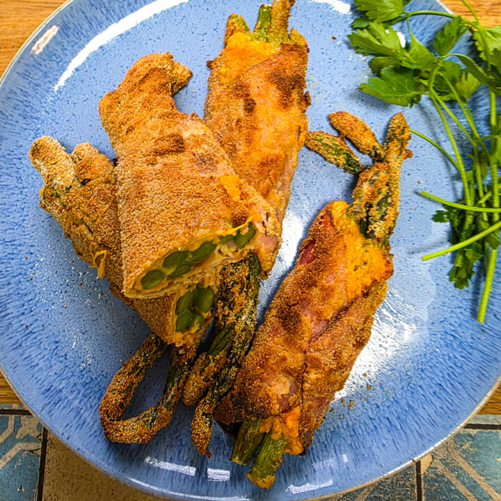 Spargel-Cordon Bleu - Rezept Bild