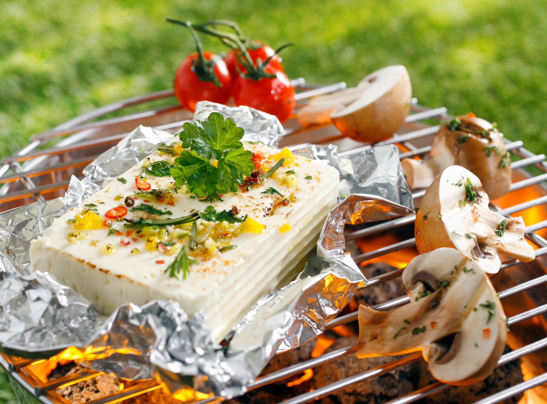Gegrillter Feta