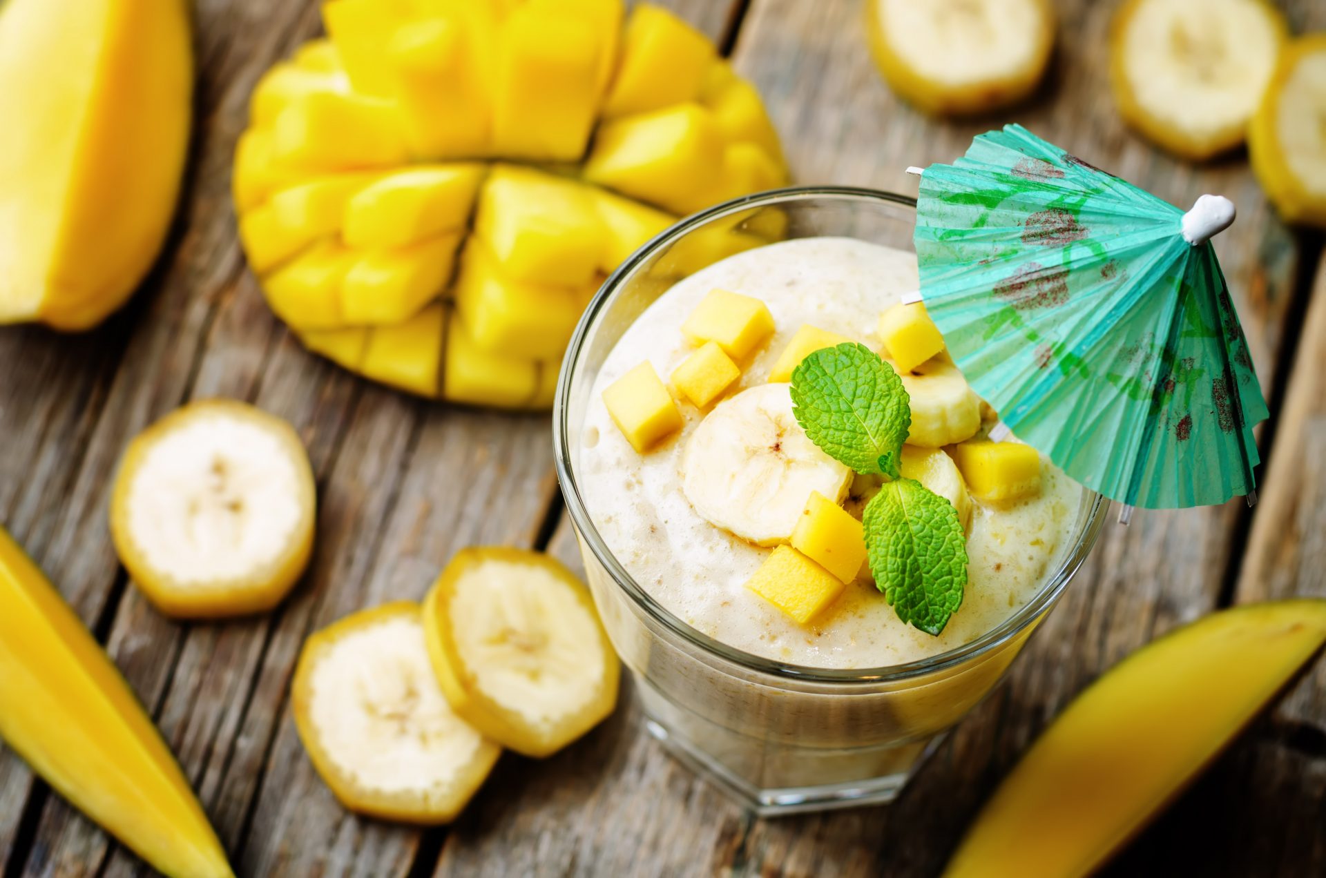 BananenMango Smoothie Rezept