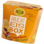 Download - Das neue WASGAU Natur Bio-Sorbet in der Frucht-Eis-Box/ Geschmacksrichtung Pfirsich-Maracuja