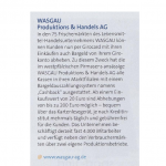 WASGAU Produktions & Handels AG – Cashback