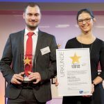 Download - Heiko Felden, Gewinner „Fleisch-Star-Talent 2018“ in der Kategorie Verkauf / Michaela Hennecke, Redaktion Lebensmittel Praxis