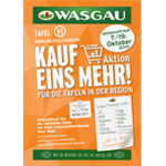 Download - „Kauf eins mehr“-Aktion in den WASGAU Frischemärkten und C+C-Märkten vom 7. bis 19. Oktober 2019 – Aktionsplakat WASGAU Frischemärkte