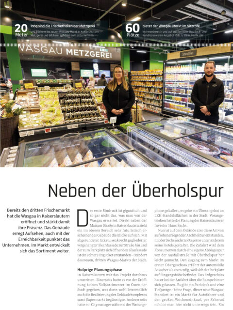 Neben der Überholspur