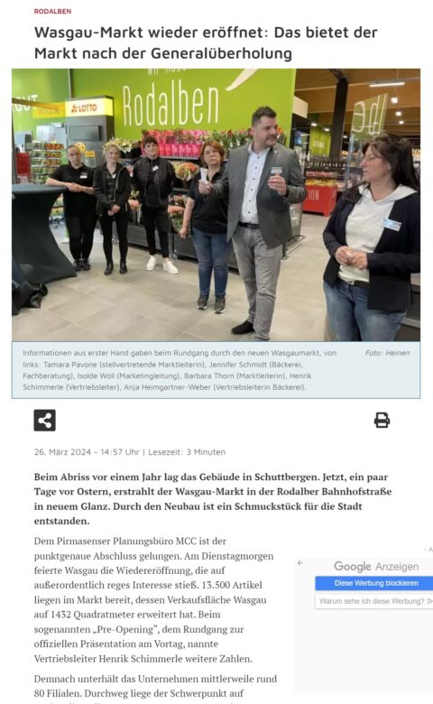 Wasgau-Markt wieder eröffnet: Das bietet der Markt nach der Generalüberholung