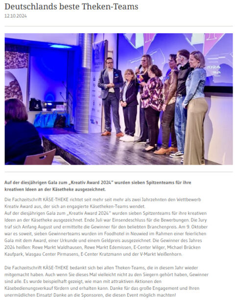 Deutschlands beste Theken-Teams