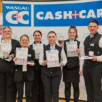Download - WASGAU C+C-Cup 2025: Die Sieger der Kategorie Service (v.l.n.r.) Louisa Damer (3. Lehrjahr), Isabel Wijaya (2. Lehrjahr), Marie Bügner (2. Lehrjahr), Susanne Barbara Brischler (3. Lehrjahr), Lisette Wittek (2. Lehrjahr), Willi Winter (3. Lehrjahr) (Foto: WASGAU AG)