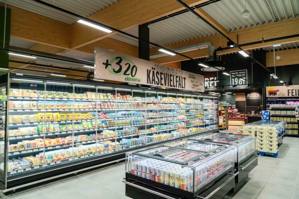 WASGAU Frischemarkt Landstuhl - Energieeffiziente Kühltechnik (Foto: WASGAU AG)