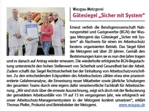 Gütesiegel 
