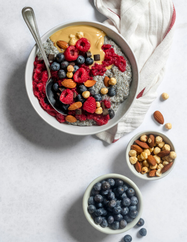 Erdnussbutter Müsli - Rezept Bild