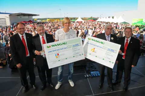 WASGAU spendet zum Jubiläum