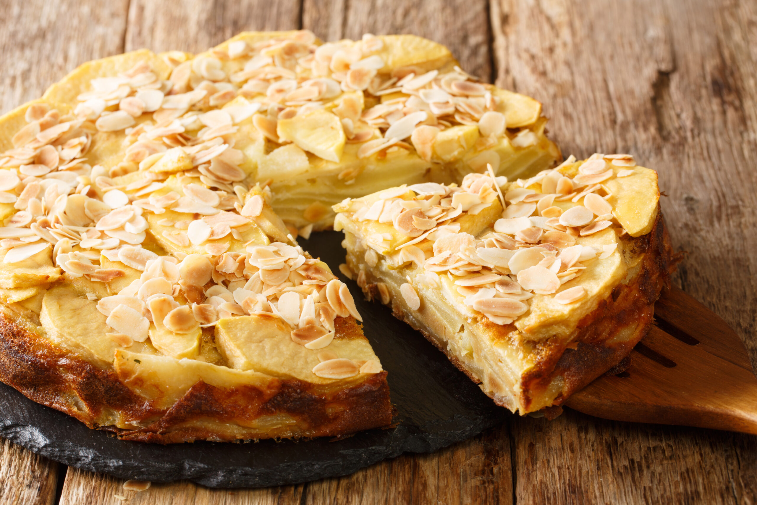 Apfelkuchen mit Guss