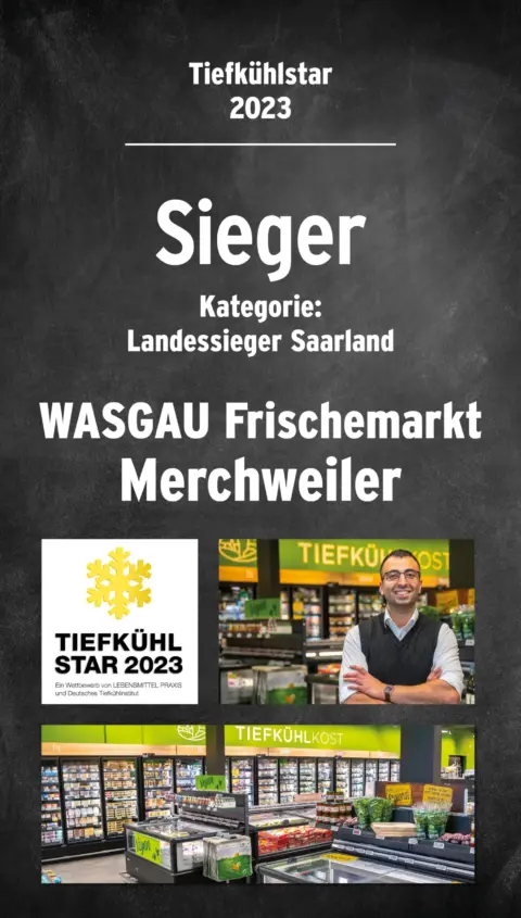 Tiefkühlstar-Preis für WASGAU Merchweiler