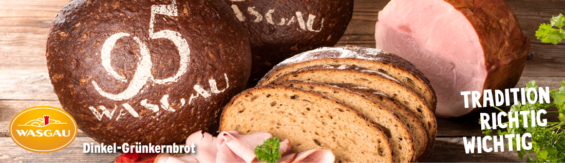 Neu bei WASGAU: Dinkel-Grünkernbrot