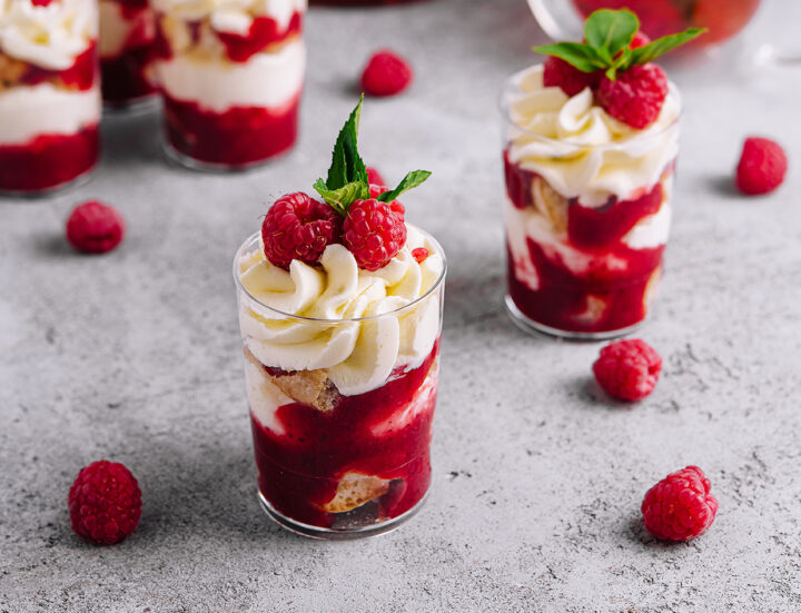 Tiramisu mit Himbeeren - Rezept Bild