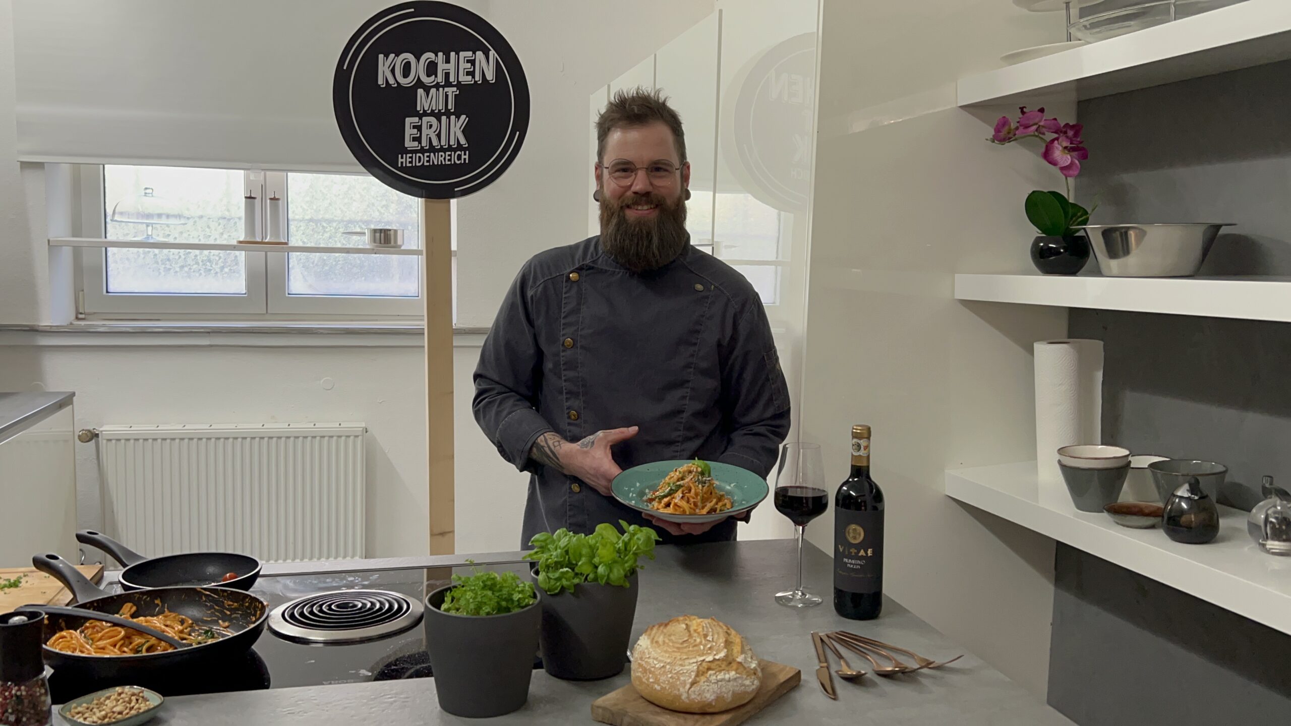 Kochen mit Erik - schnelle Nudelpfanne