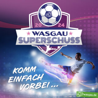 WASGAU Superschuss - schießen, treffen, Punkte sammeln und Einkaufsgutscheine gewinnen.