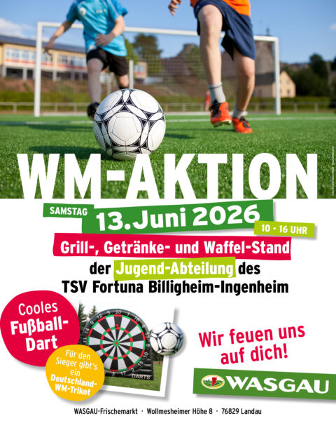 Familienaktion im Frischemarkt zur WM