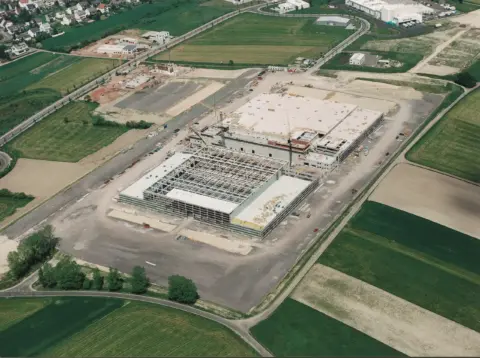 Bauphase WASGAU Logistikzentrum