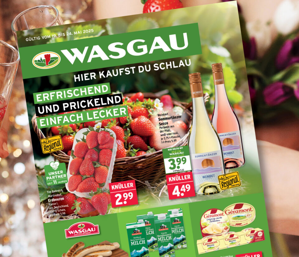 Feldfrische Erdbeeren aus der Pfalz - herrlich fruchtig & saftig im Geschmack