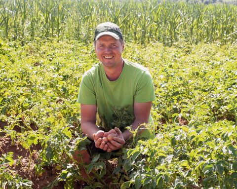 Bio Kartoffeln aus dem Saarland - Bio-Kartoffelbauer Boris Raubuch