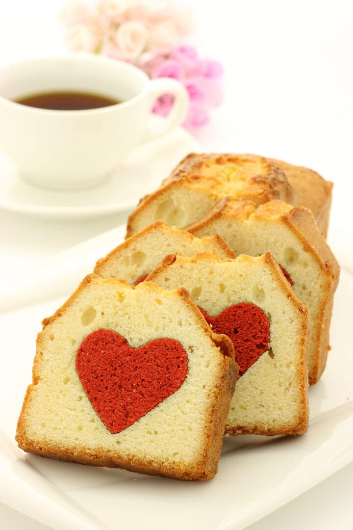 Muttertagskuchen mit Herz - Rezept Bild