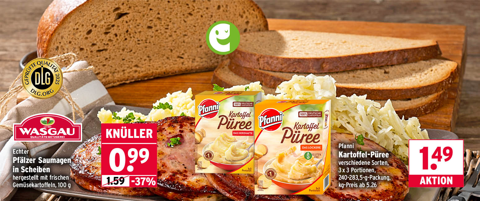 Pfälzer Saumagen<br>Echt. Herzhaft. Gut