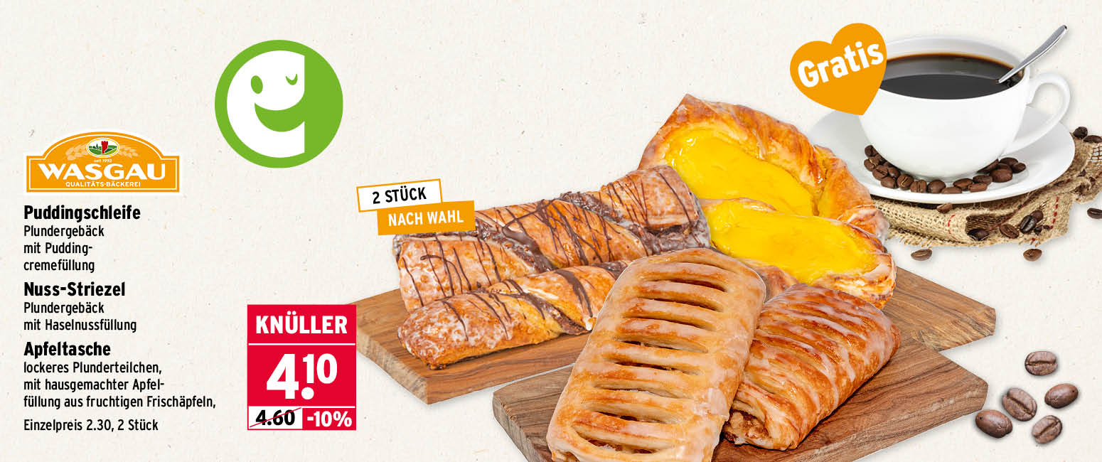 Nuss, Apfel oder Pudding<br> Lieblingsplunder im Mix!