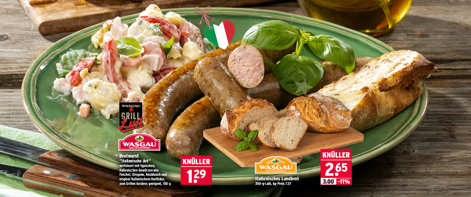 Italien-Woche - <br> Wir feiern den Sommer!
