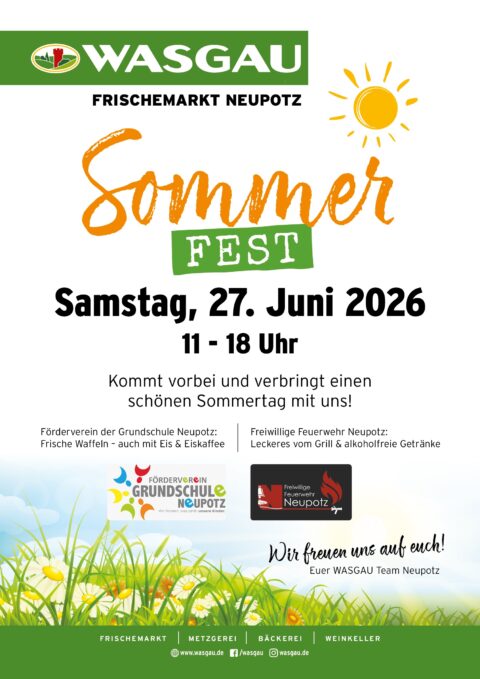 ABGESAGT! Sommerfest am 27. Juni
