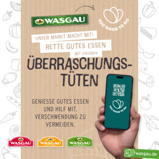 Gemeinsam gegen Food Waste. Nachhaltiger leben mit WASGAU