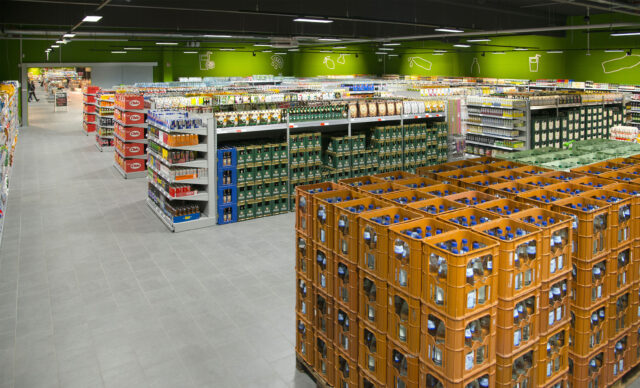 Getränkeabteilung – über 2.000 Produkte im Angebot