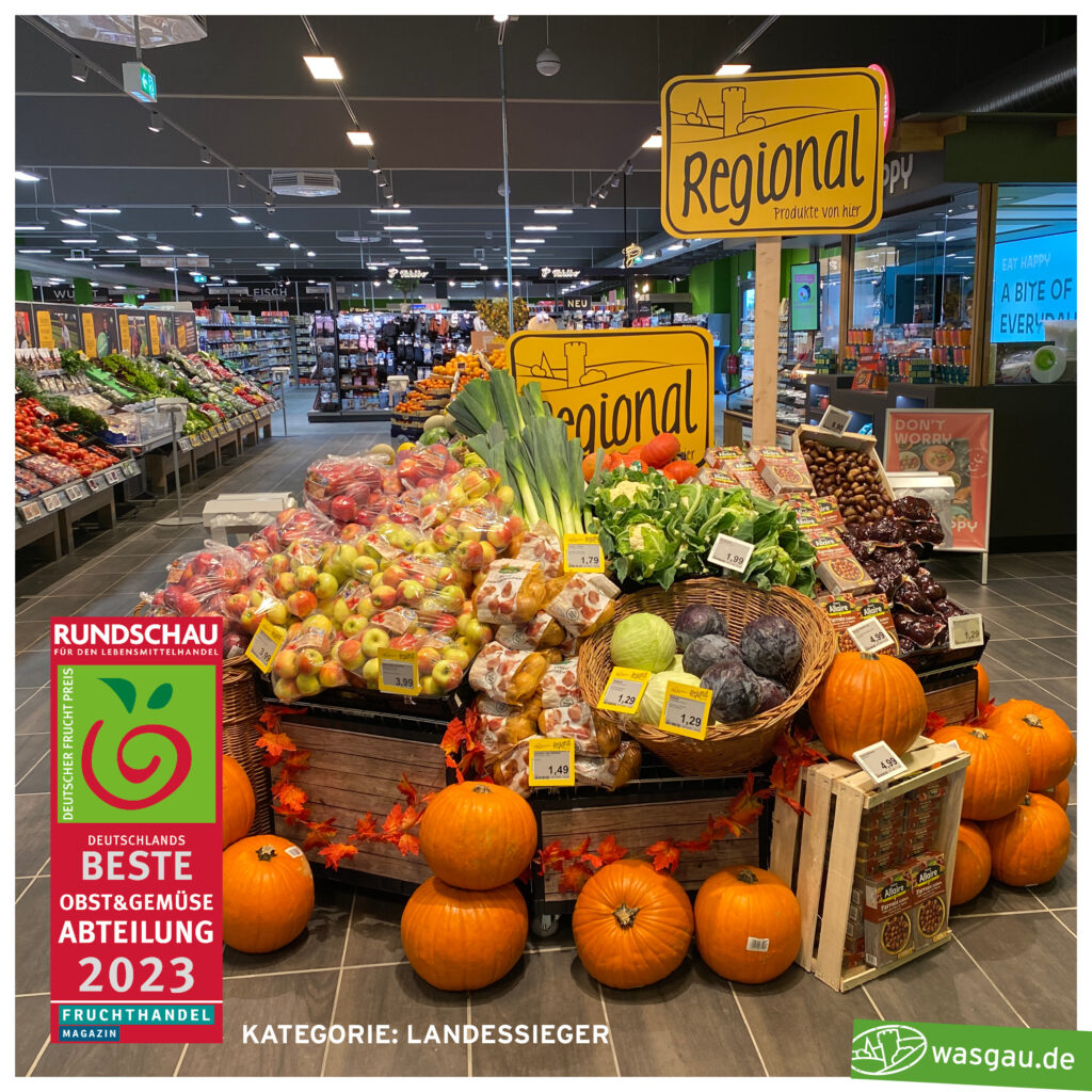 Obst- und Gemüseabteilung Merchweiler Fruchtpreis 2023