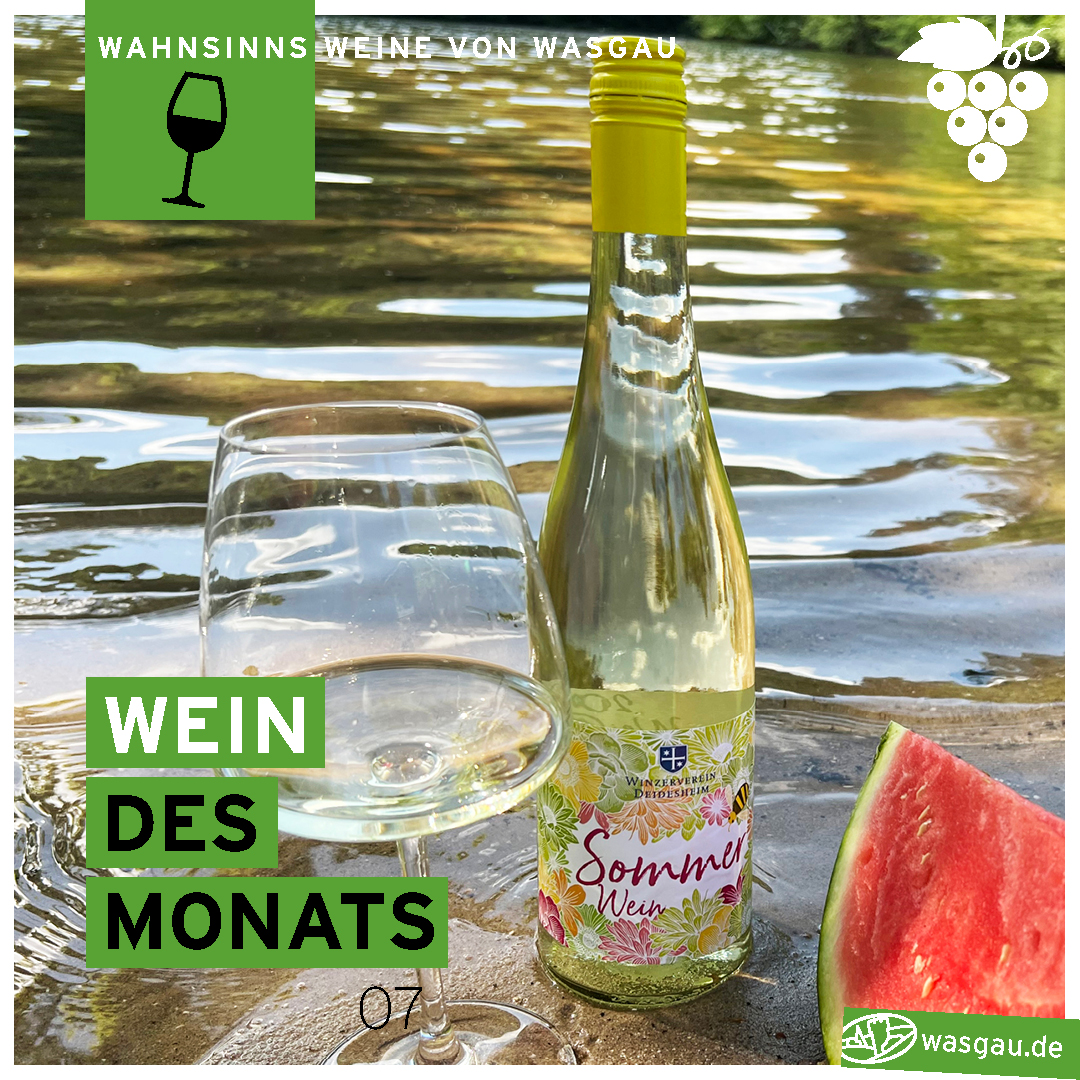 WASGAU Wein des Monats Juli 2022