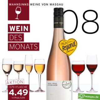 WASGAU Wein des Monats August 2023