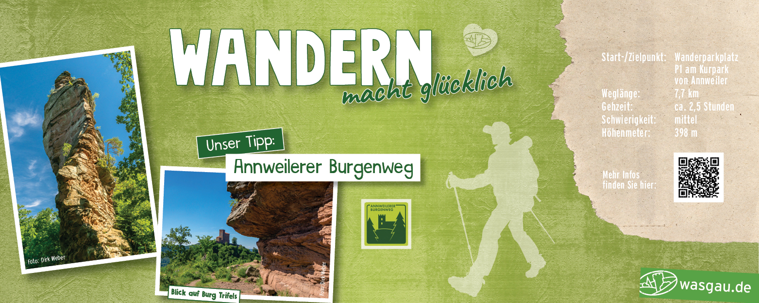Wandern in der Pfalz als echtes Familien-Highlight mit regionalen Delikatessen von WASGAU