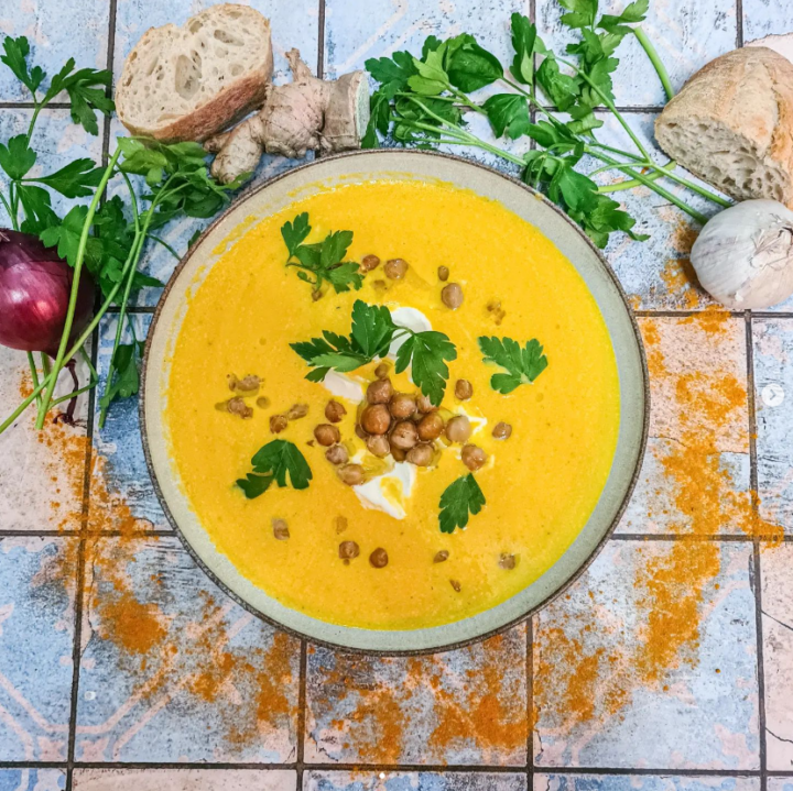 vegane Karotten-Ingwer-Suppe von WASGAU und kochmalwieder
