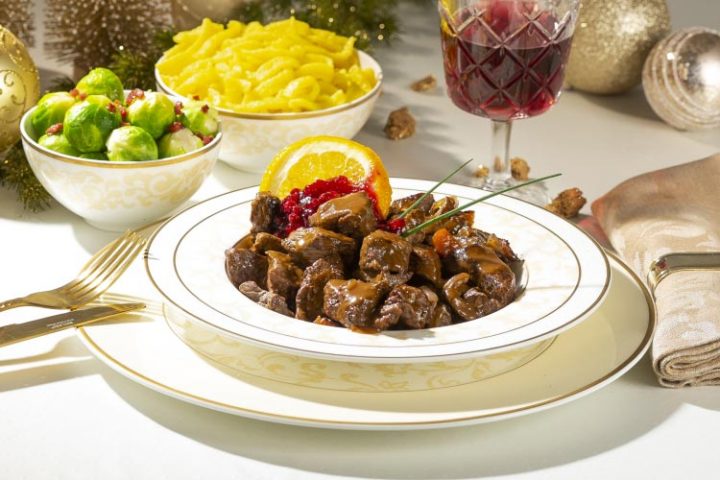 Feines Hirschgulasch - Rezept Bild