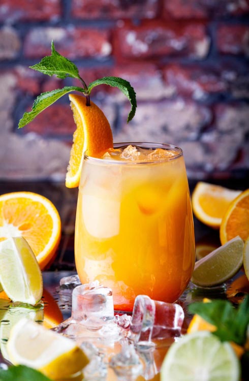 Jim Beam Orange - Rezept Bild